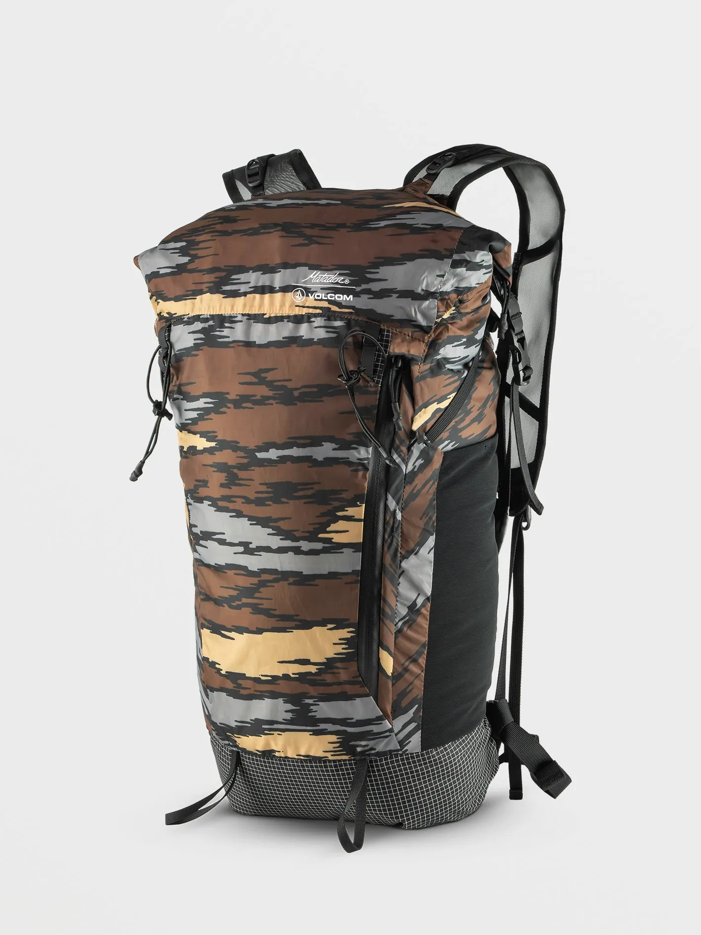 Volcom x Matador Freerain22 Waterproof Packable Backpack - Bark Camo